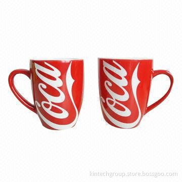 Promotional Ceramic Mugs, Customized Designs are Accepted